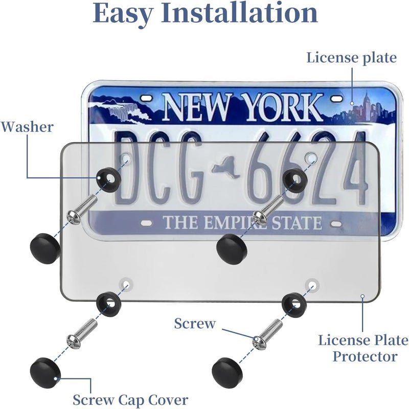 DEFEK 2 Pack Universal License Plate Frame - Image 5